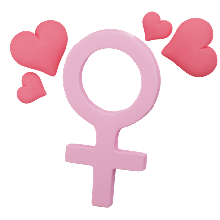 Female Sign  3D Icon