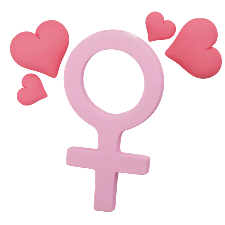 Female Sign  3D Icon