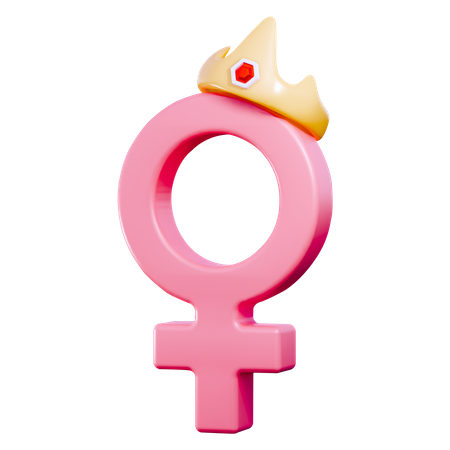 Female Sign  3D Icon