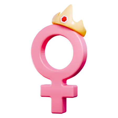 Female Sign  3D Icon