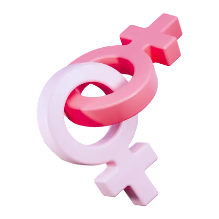 Female Sign  3D Icon