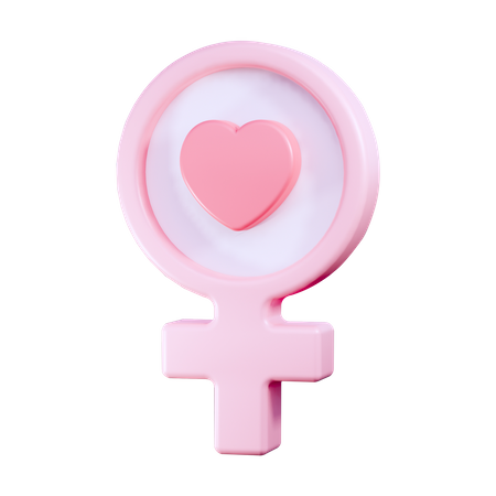 Female Sign  3D Icon