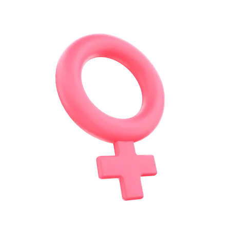 Female Sign 3D Icon