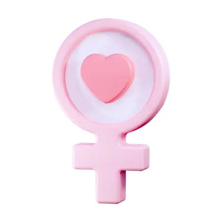 Female Sign  3D Icon