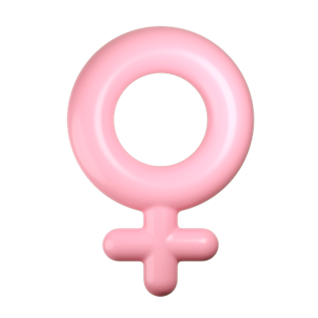 Female Symbol  3D Icon