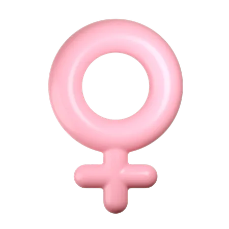 Female Symbol  3D Icon