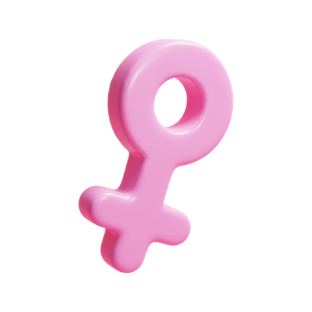 Female Symbol  3D Icon