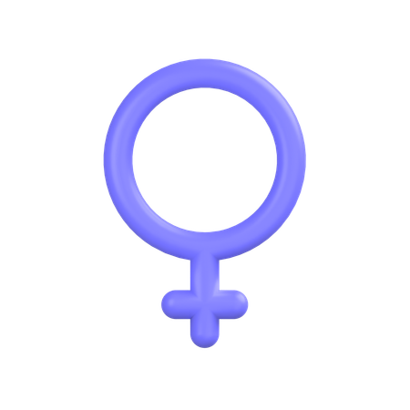 Female Symbol 3D Icon