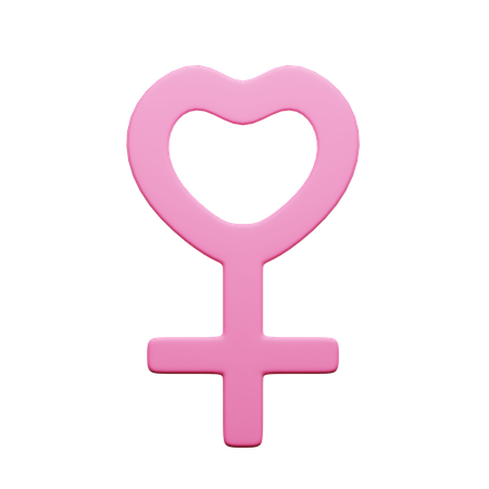 Female Symbol  3D Icon
