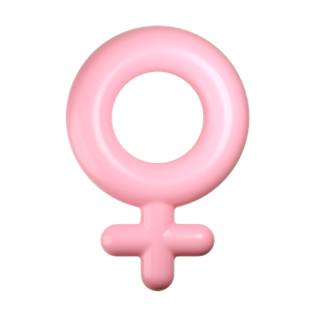 Female Symbol  3D Icon