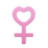 3d sex symbol logo