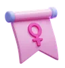 Female Symbol Flag