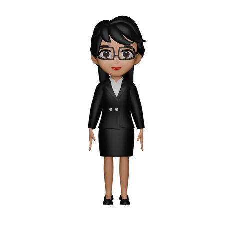 Female Teacher  3D Icon