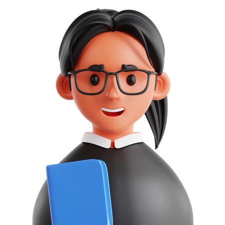 Female Teacher  3D Icon