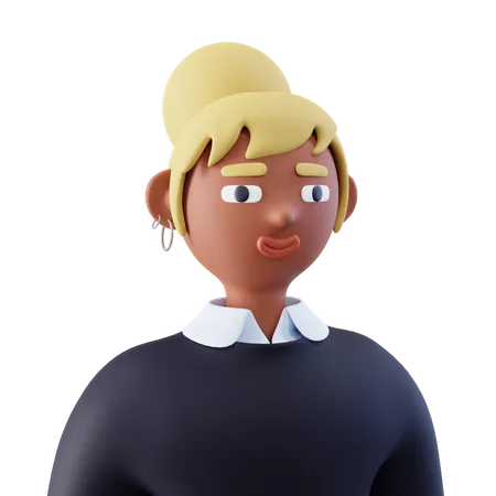Female Teacher 3D Icon