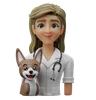 Female Veterinarian