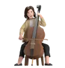 Female With Cello