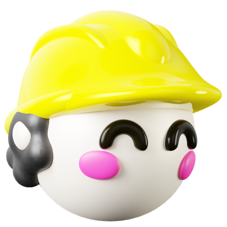 Female Worker  3D Icon