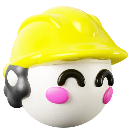 Female Worker  3D Icon