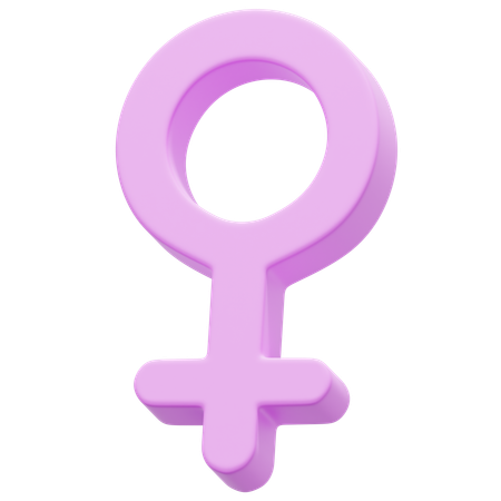 Femelle  3D Icon