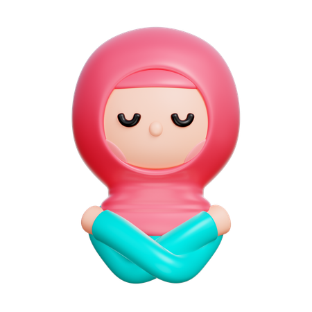 Femme  3D Icon