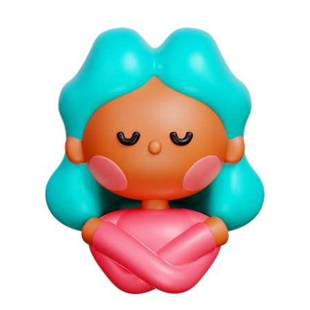 Femme  3D Icon