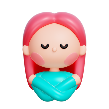 Femme  3D Icon