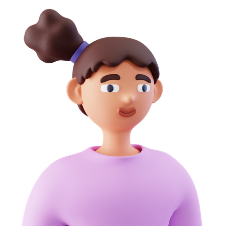 Femme  3D Icon