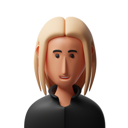 Avatar de femme  3D Icon