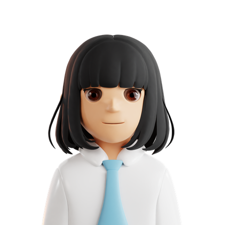 Femme d'affaires  3D Icon