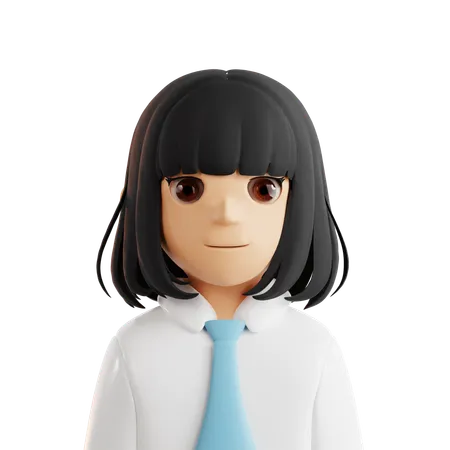 Femme d'affaires  3D Icon