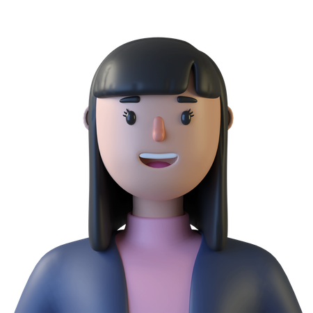 Femme d'affaires  3D Icon