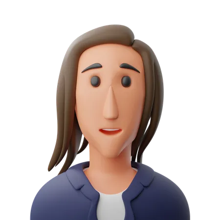 Avatar de femme d'affaires  3D Icon