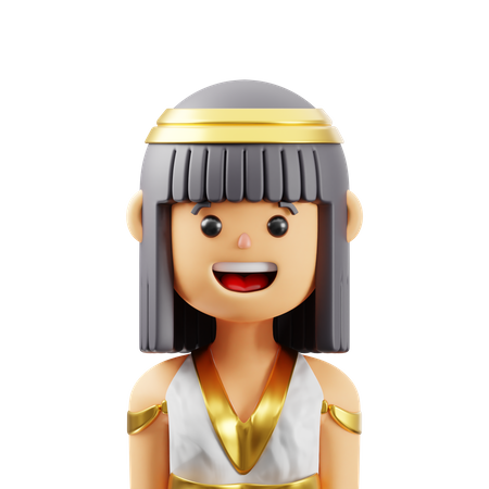 Femme égyptienne  3D Icon