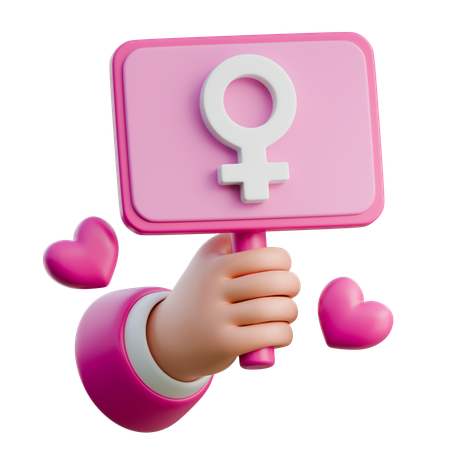 Conseil des Journées de la Femme  3D Icon