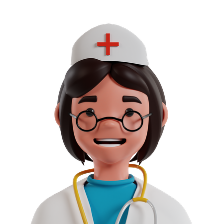 Doctoresse  3D Icon