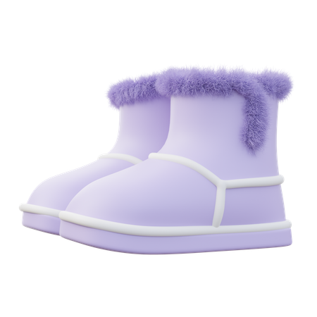 Bottes d'hiver pour femmes  3D Icon