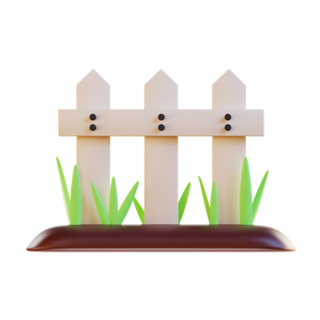 Fence  3D Icon