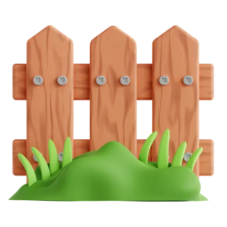 Fence  3D Icon