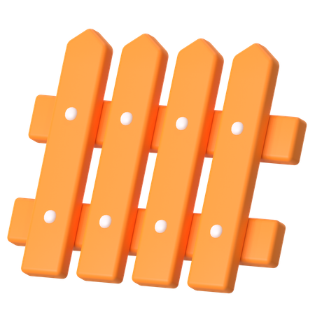 Fence  3D Icon