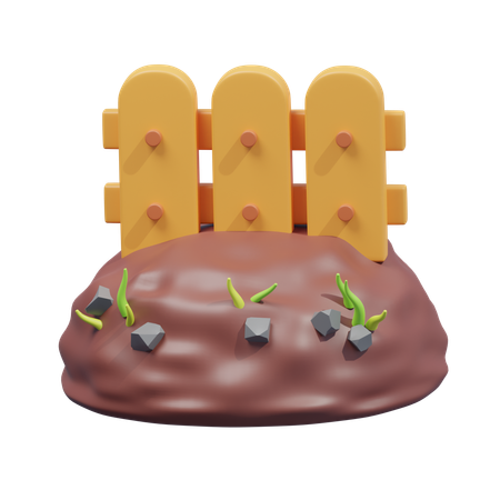 Fence  3D Icon
