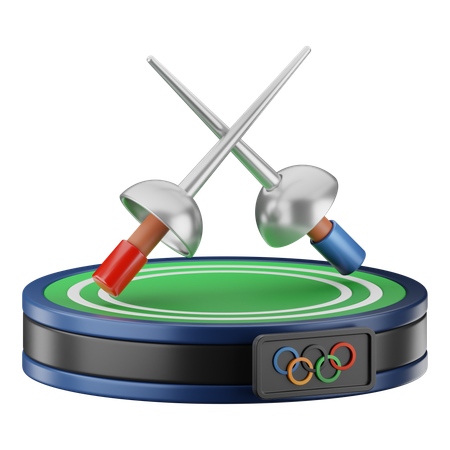 Fence sport  3D Icon