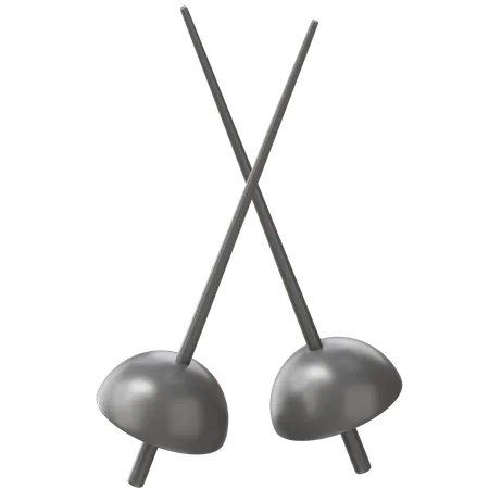 Fencing  3D Icon