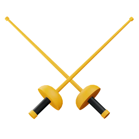 Fencing  3D Icon