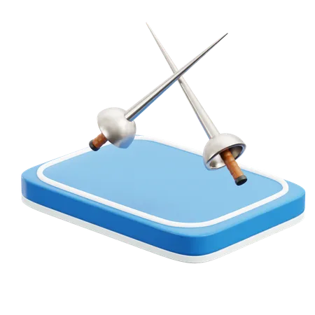 Fencing  3D Icon