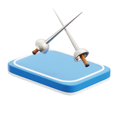 Fencing  3D Icon