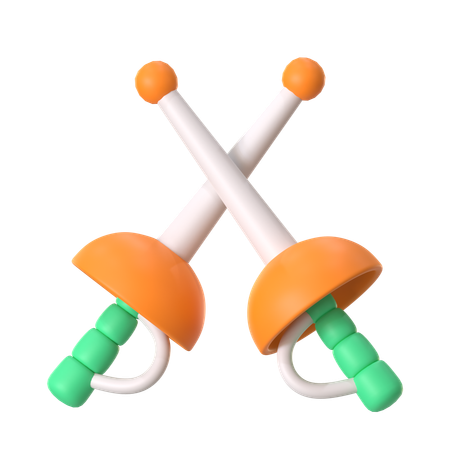 Fencing  3D Icon
