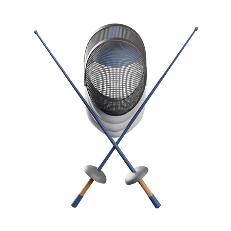 Fencing 3D Icon