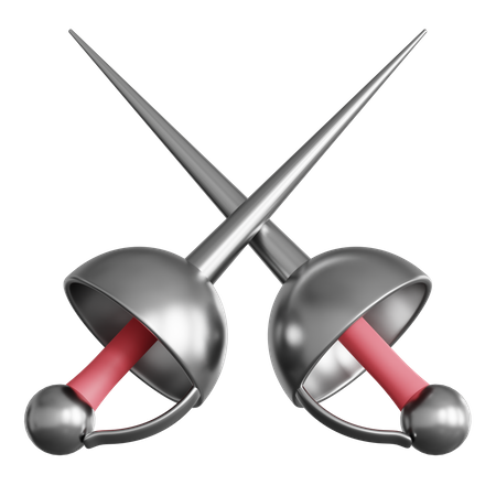 Fencing 3D Icon