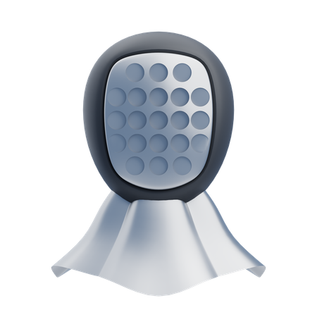Fencing Mask  3D Icon